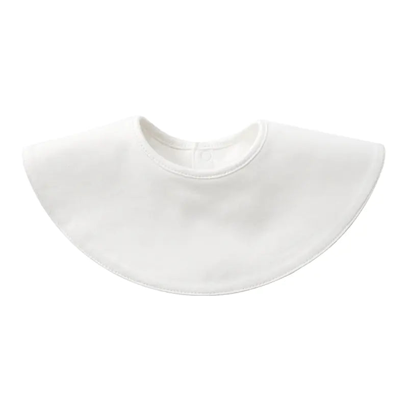 Absorbent Cotton Bib with Rice Pocket for Newborns