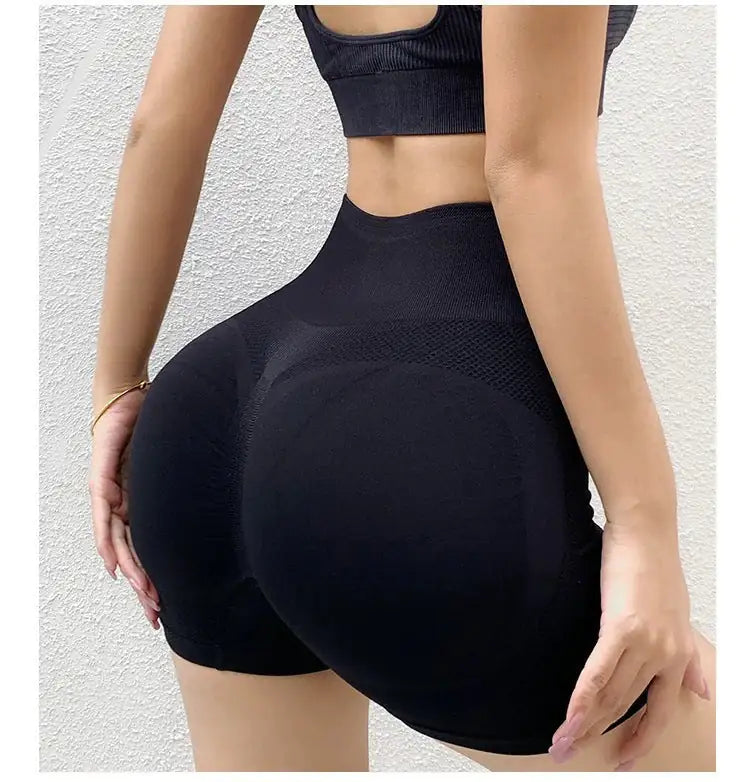 butt lifting seamless yoga leggings