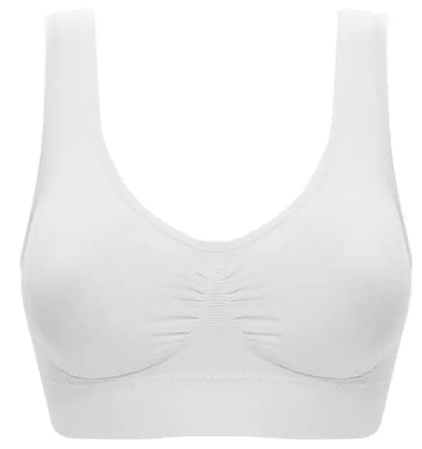 Women Yoga Tank Tops Sports Bra Workout Fitness Running Crop Top