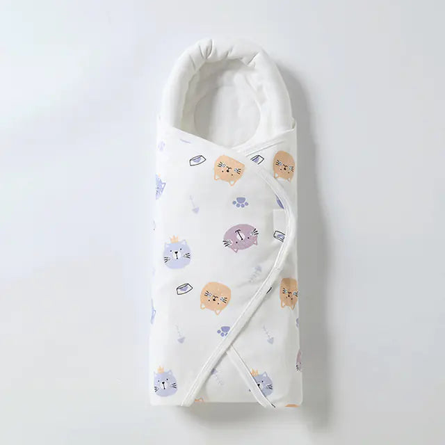 Super Soft Thick Cotton Newborn Sleeping Bag Cocoon