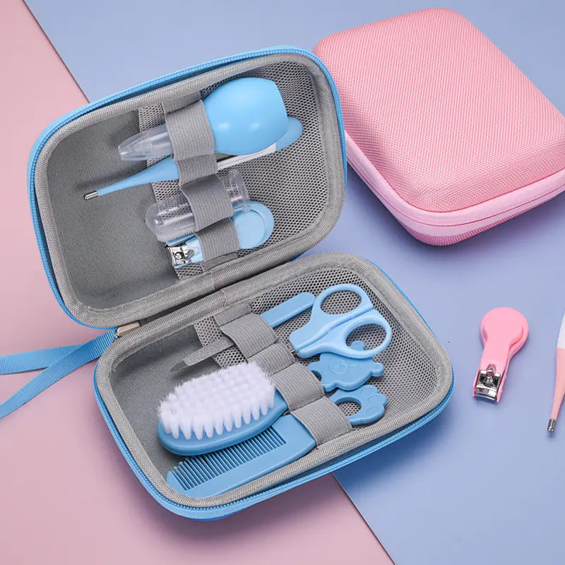 Nursing Set of Eight: Baby Thermometer &amp; Nail Tools