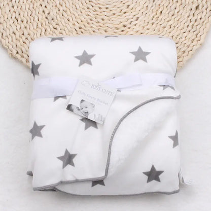 Cartoon Printed Baby Blanket