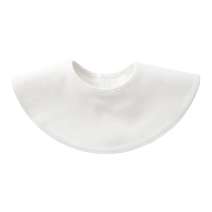 Absorbent Cotton Bib with Rice Pocket for Newborns