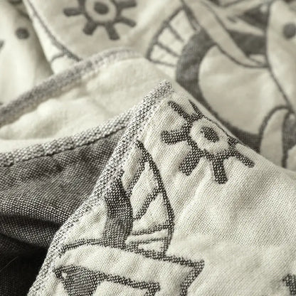 Four-Layer Thick Cotton Blanket
