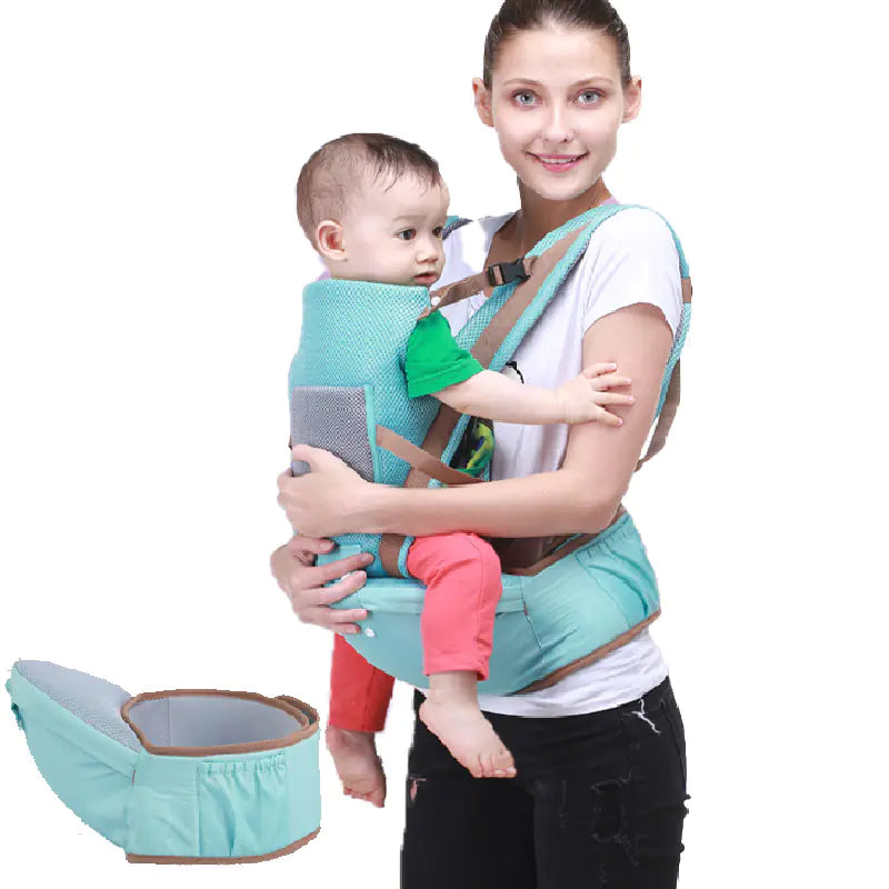 Summer Breathable Baby Carrier and Waist Stool