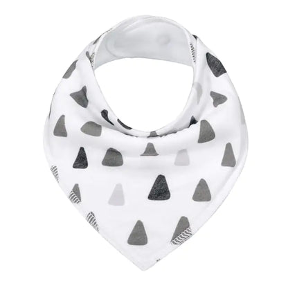 Newborn Feeding Bib - Baby Handkerchief Design
