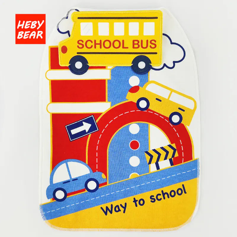 Cotton Sweat Absorbent Towel for Kids (Large Size)