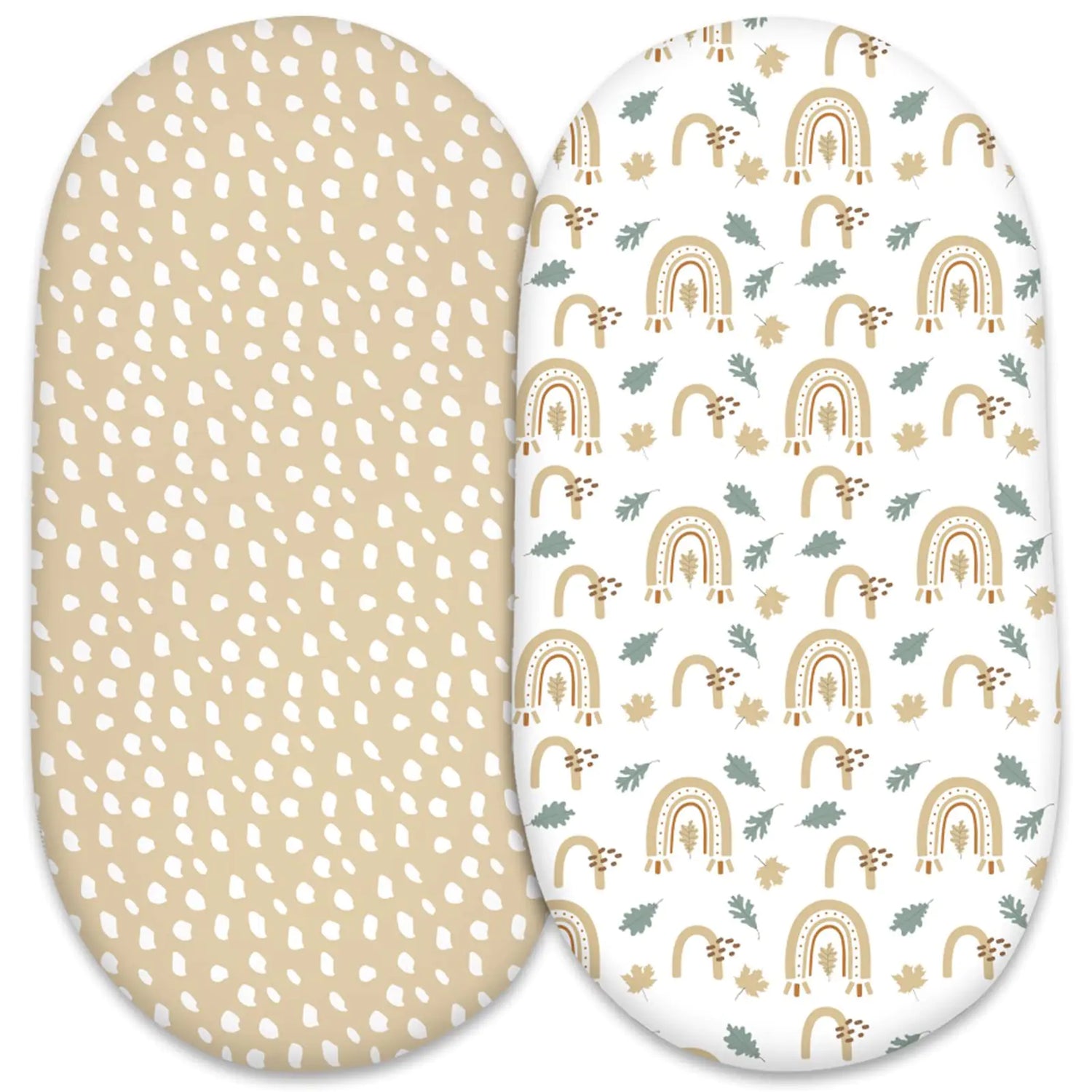 Elastic Printed Fitted Sheet for Baby Cradle &amp; Changing Table