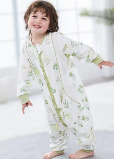 Baby Bamboo Fiber Sleeveless Sleep Bag with Legs