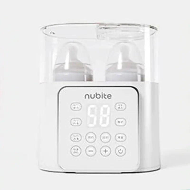 Large Screen Dual Bottle Baby Milk Warmer &amp; Sterilizer