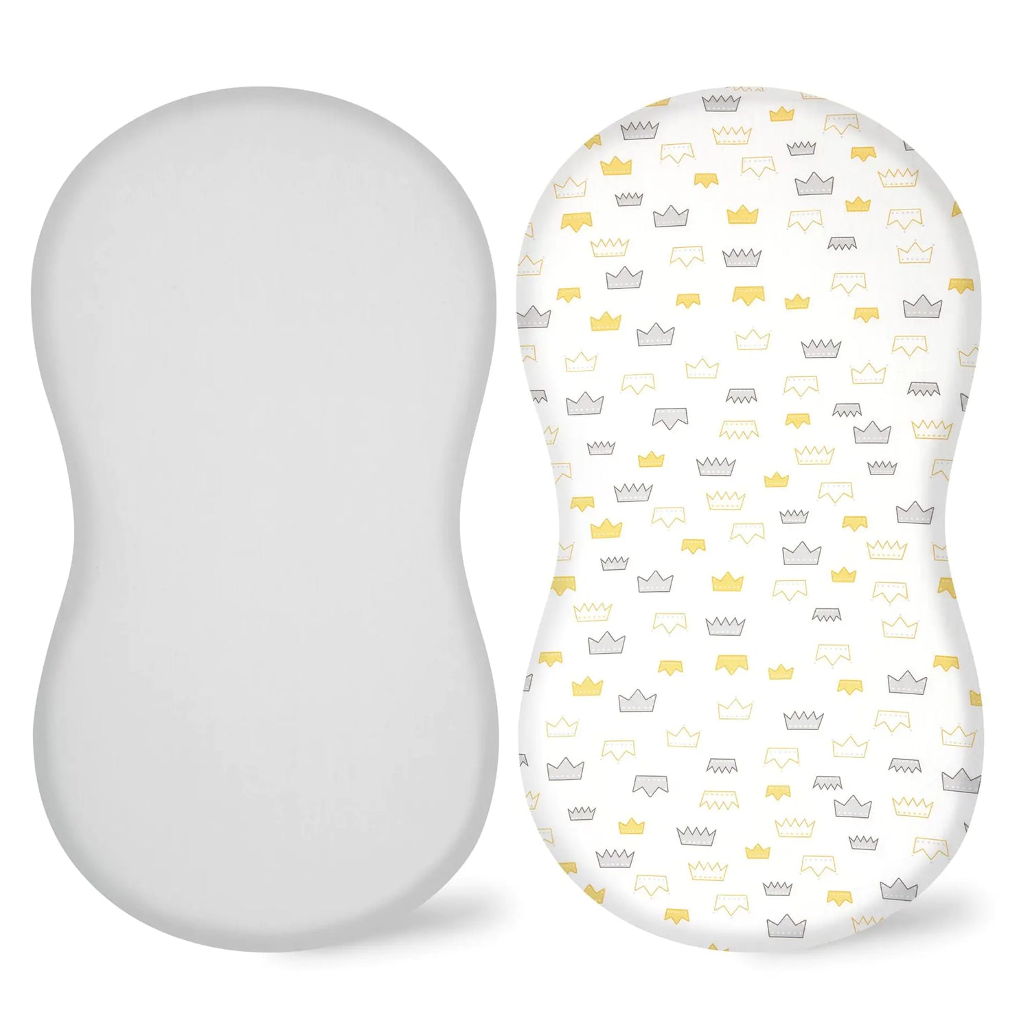 Elastic Printed Fitted Sheet for Baby Cradle &amp; Changing Table