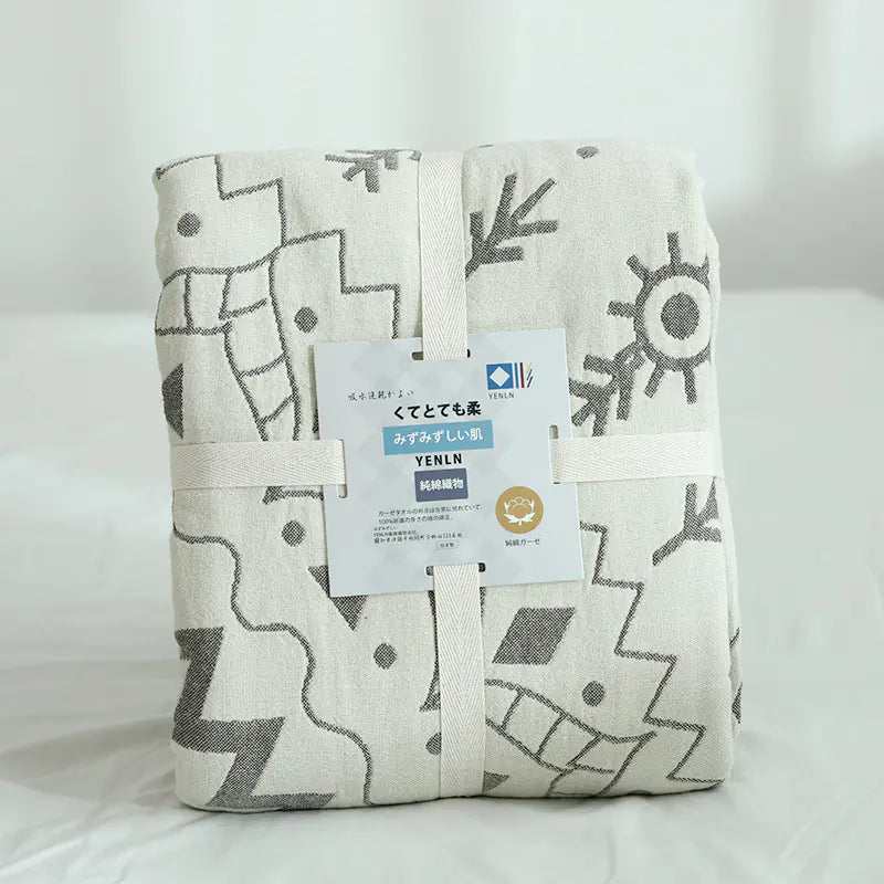 Four-Layer Thick Cotton Blanket