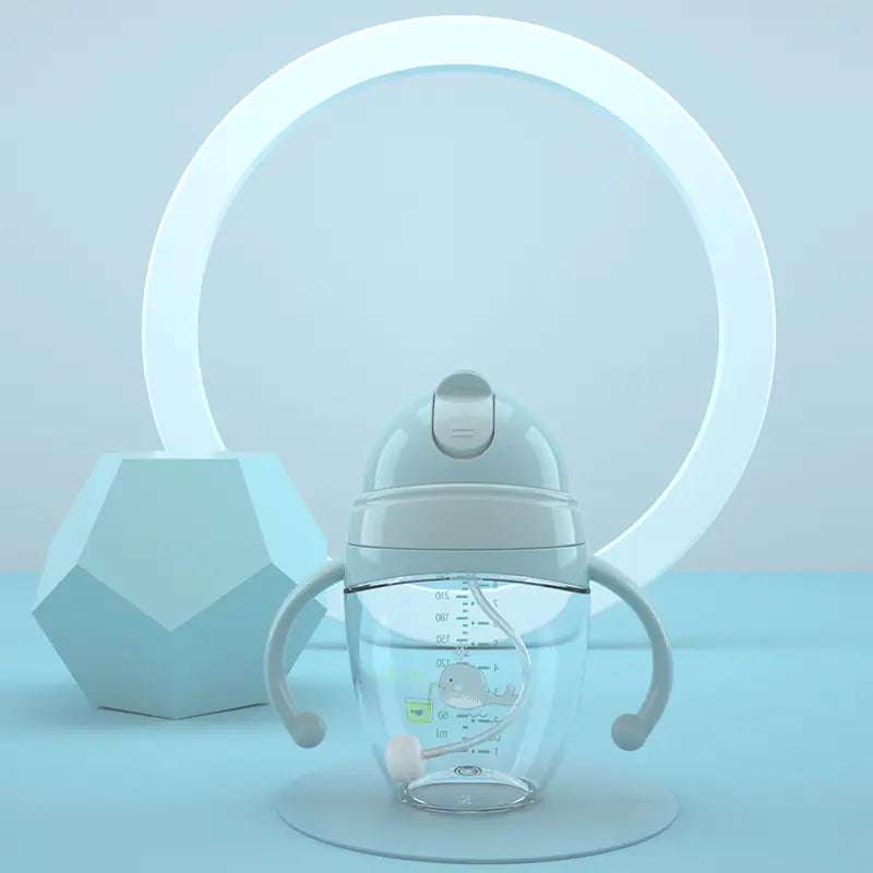 Children's Dual-Use Duckbill Straws Learning Cups