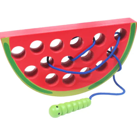 Montessori Threading Wooden Toy