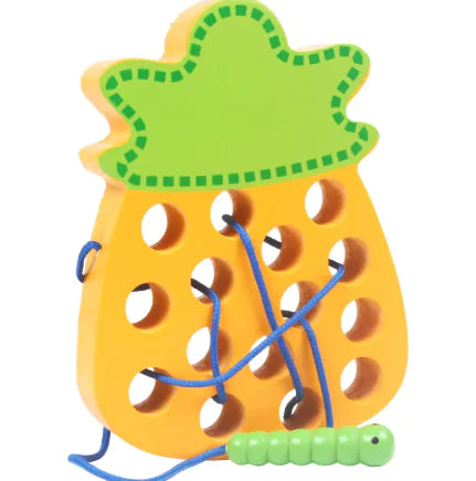 Montessori Threading Wooden Toy