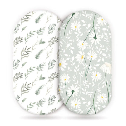 Elastic Printed Fitted Sheet for Baby Cradle &amp; Changing Table