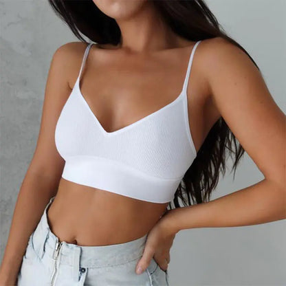 Seamless Sports Bra for Women - Yoga and Fitness Top