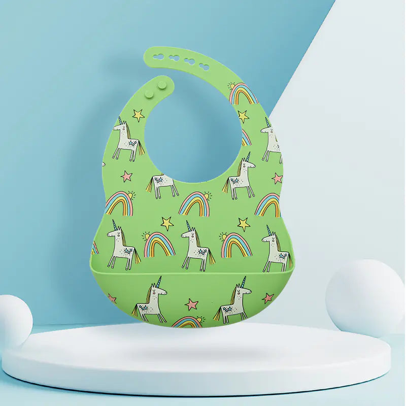 Silicone Baby Feeding Bib