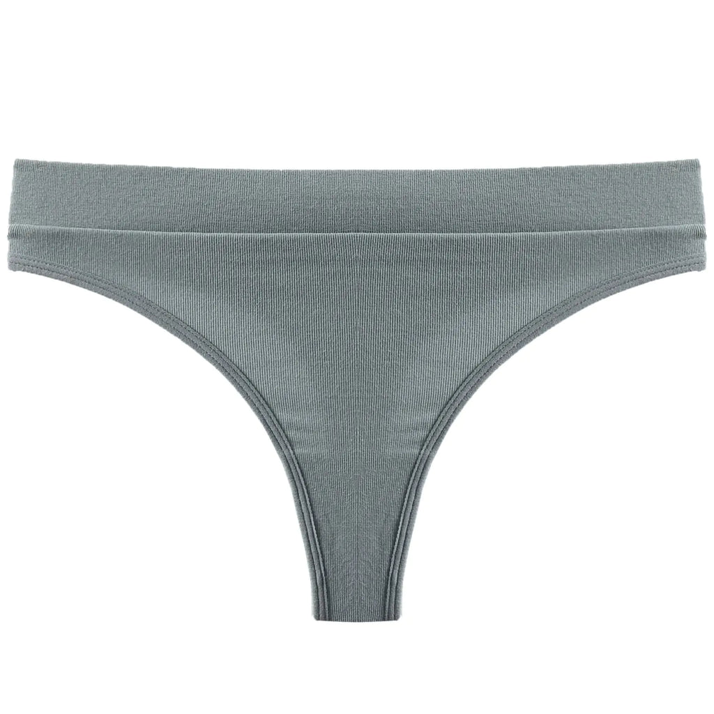 Cotton Ribbed Breathable Fitness Wear for Women