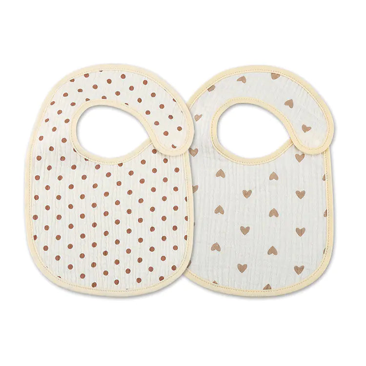Thin Kids' Bib - Pure Cotton Waterproof Gauze Towel