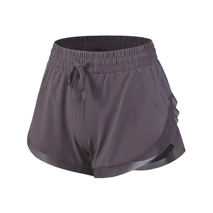 high waist fitness shorts for women