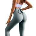 Hip-Lifting Bow Fitness Trousers for Women