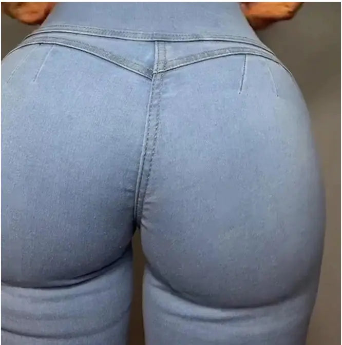 New Fitness Shaping Peach Butt Jeans for Women