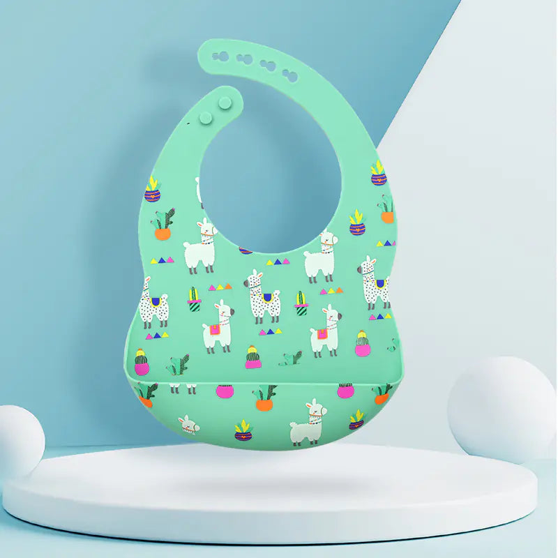 Silicone Baby Feeding Bib