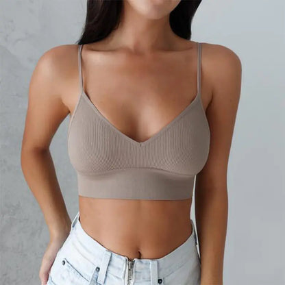 Seamless Sports Bra for Women - Yoga and Fitness Top