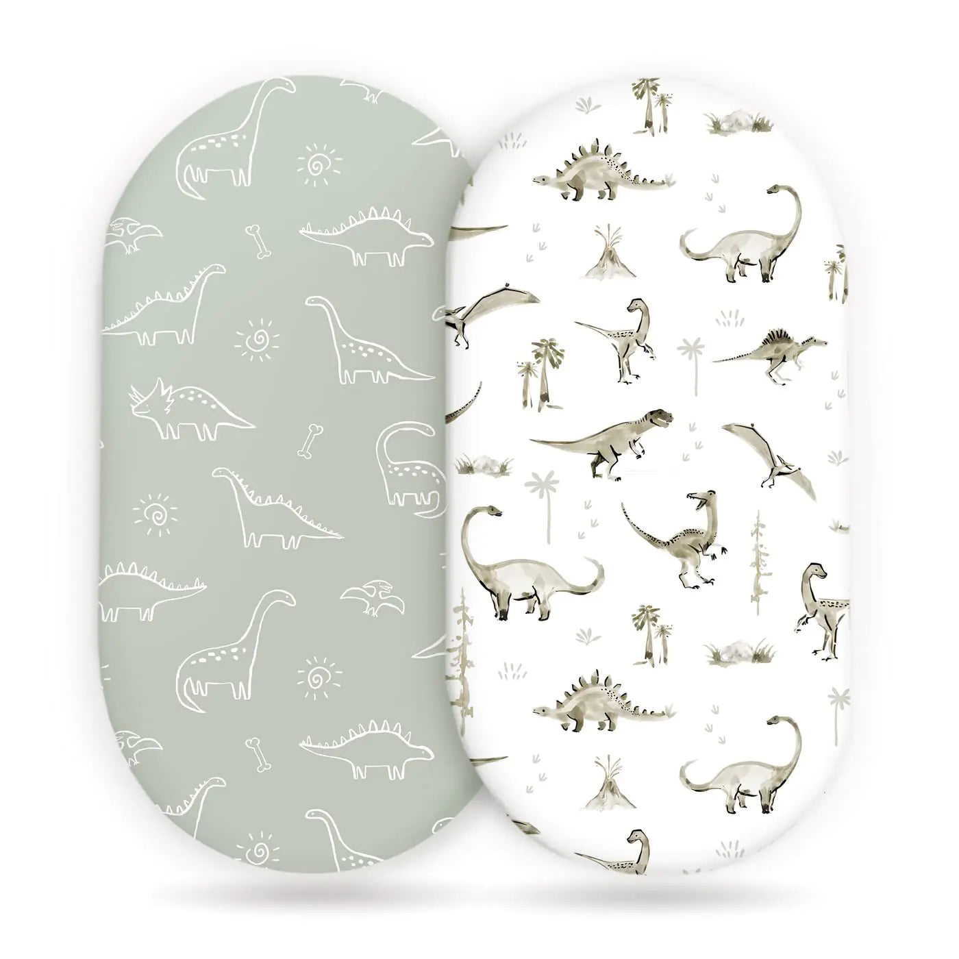 Elastic Printed Fitted Sheet for Baby Cradle & Changing Table