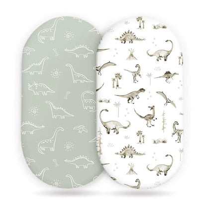 Elastic Printed Fitted Sheet for Baby Cradle &amp; Changing Table