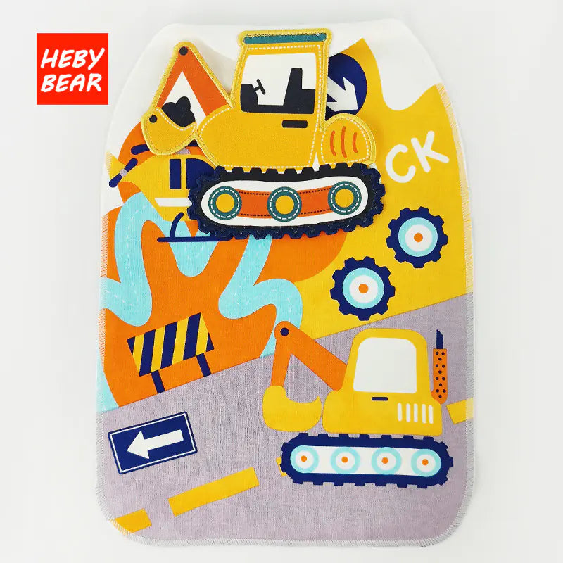 Cotton Sweat Absorbent Towel for Kids (Large Size)