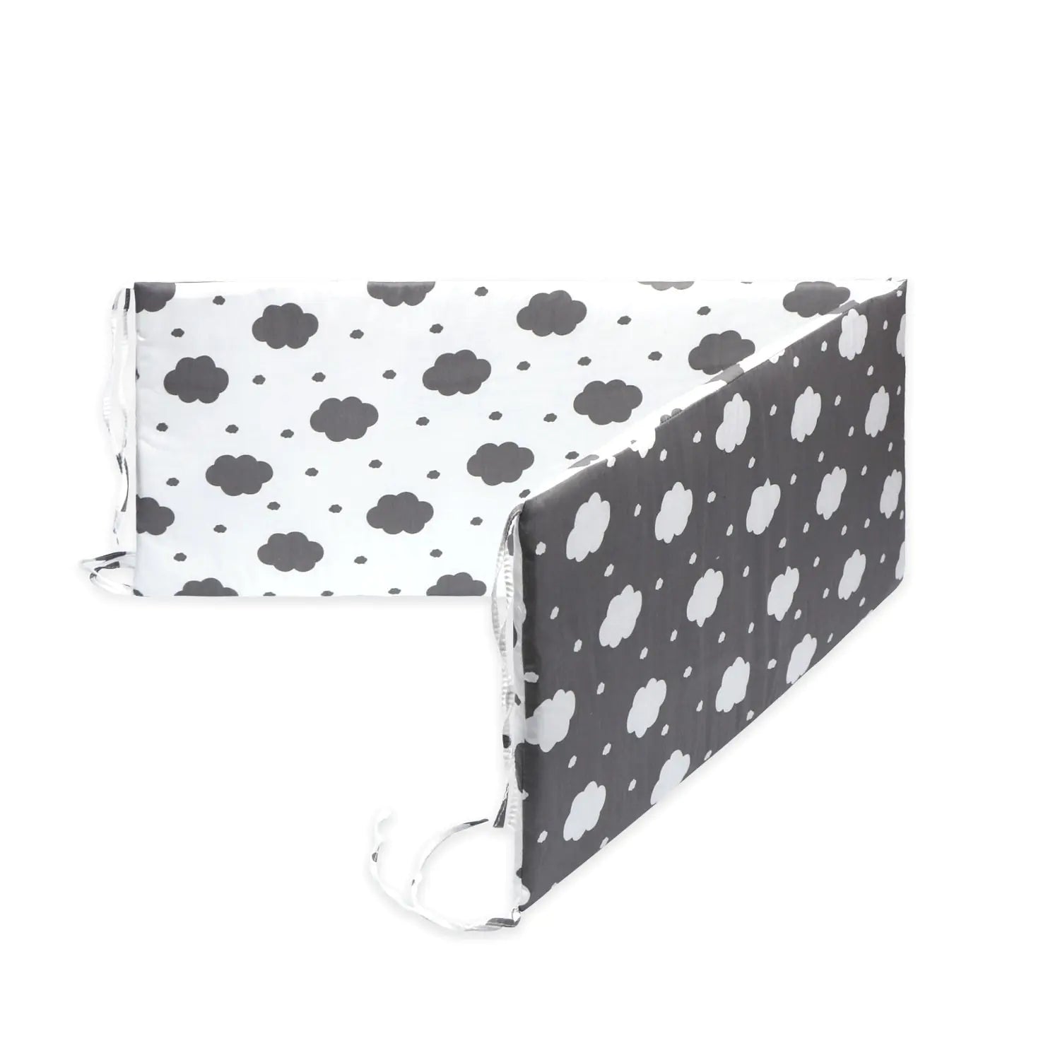 Thick One-Piece Crib Bumper Cushion for Baby Bed