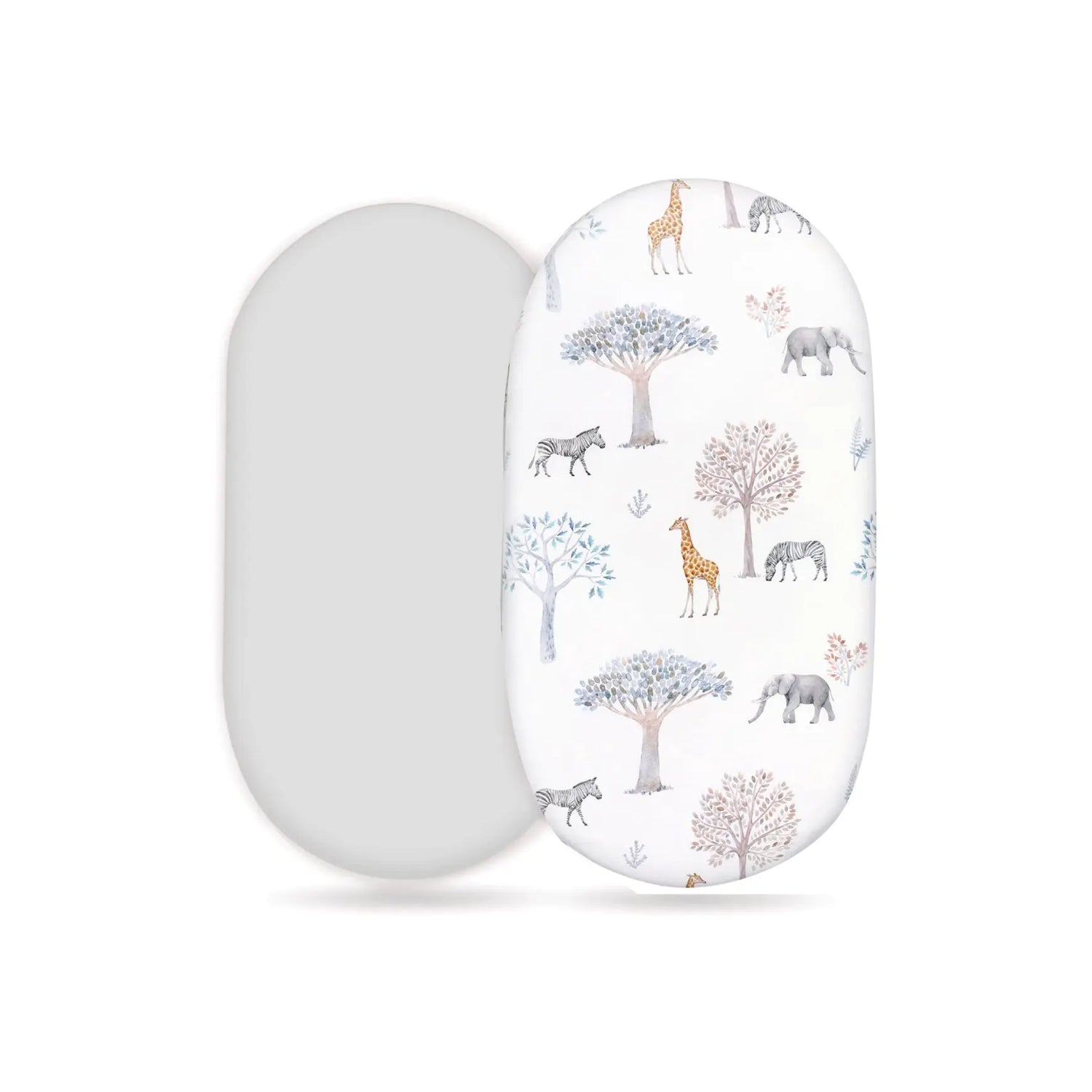 Elastic Printed Fitted Sheet for Baby Cradle &amp; Changing Table