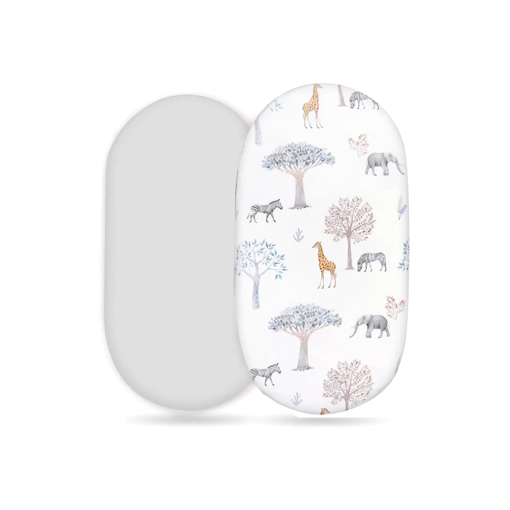 Elastic Printed Fitted Sheet for Baby Cradle & Changing Table