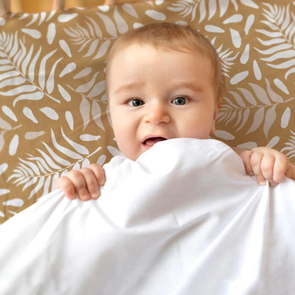 Elastic Printed Fitted Sheet for Baby Cradle &amp; Changing Table