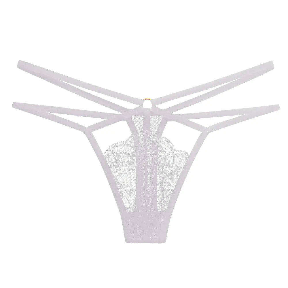 Lace Low Waist Thong for Women - Sexy Fitness Wear