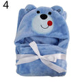 Fluffy Hooded Bath Towels for Children