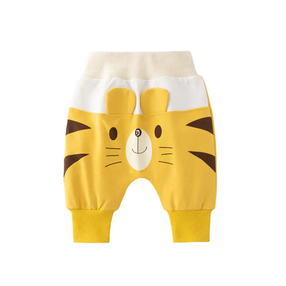 Yellow Tiger Baby Harem Pants for 0-2 Years Old