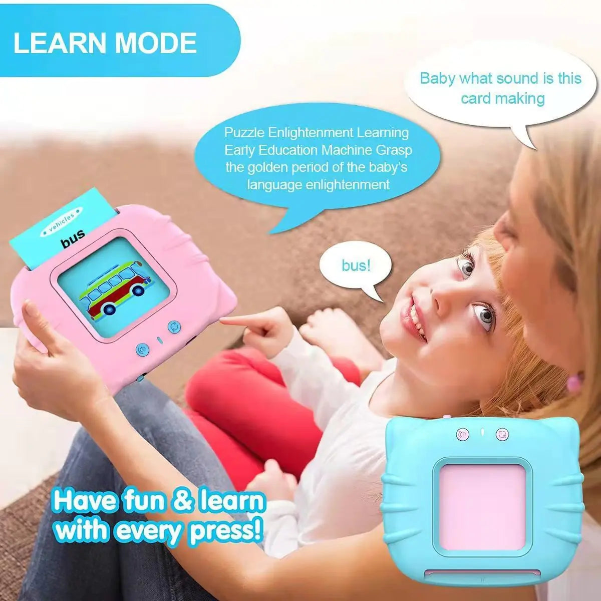 Kids Early Learning Smart Card Machine