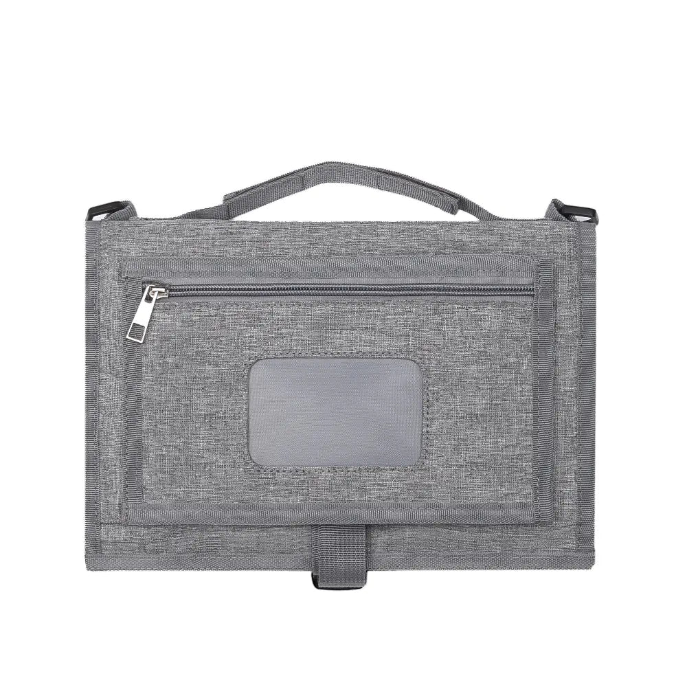 Portable Baby Changing Pad with Shoulder Strap &amp; Pocket