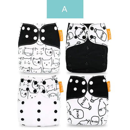 Happyflute Baby Cloth Training Pants - 4 Pack Washable
