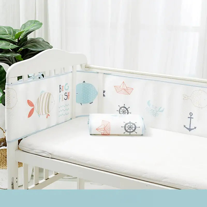 3D Breathable Baby Anti-Collision Bed Surround