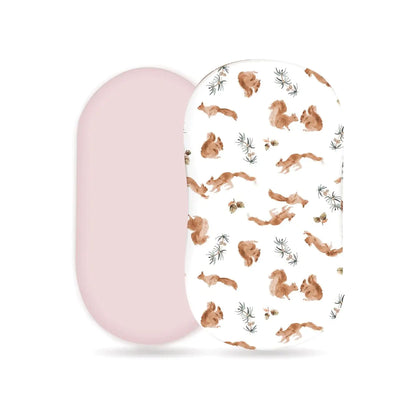 Elastic Printed Fitted Sheet for Baby Cradle &amp; Changing Table