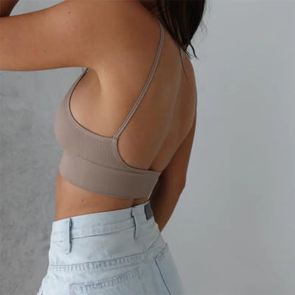 Seamless Sports Bra for Women - Yoga and Fitness Top