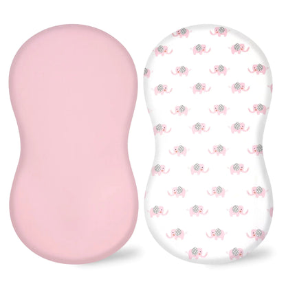 Elastic Printed Fitted Sheet for Baby Cradle &amp; Changing Table