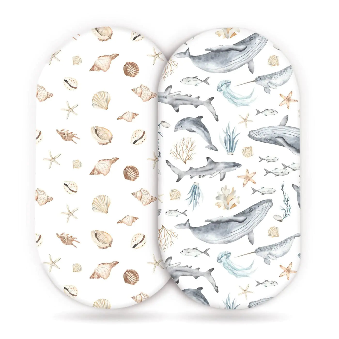 Elastic Printed Fitted Sheet for Baby Cradle & Changing Table