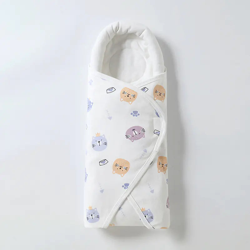 Super Soft Thick Cotton Newborn Sleeping Bag Cocoon