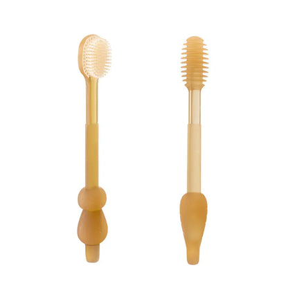 Silicone Baby Toothbrush for Oral Cleaning and Care