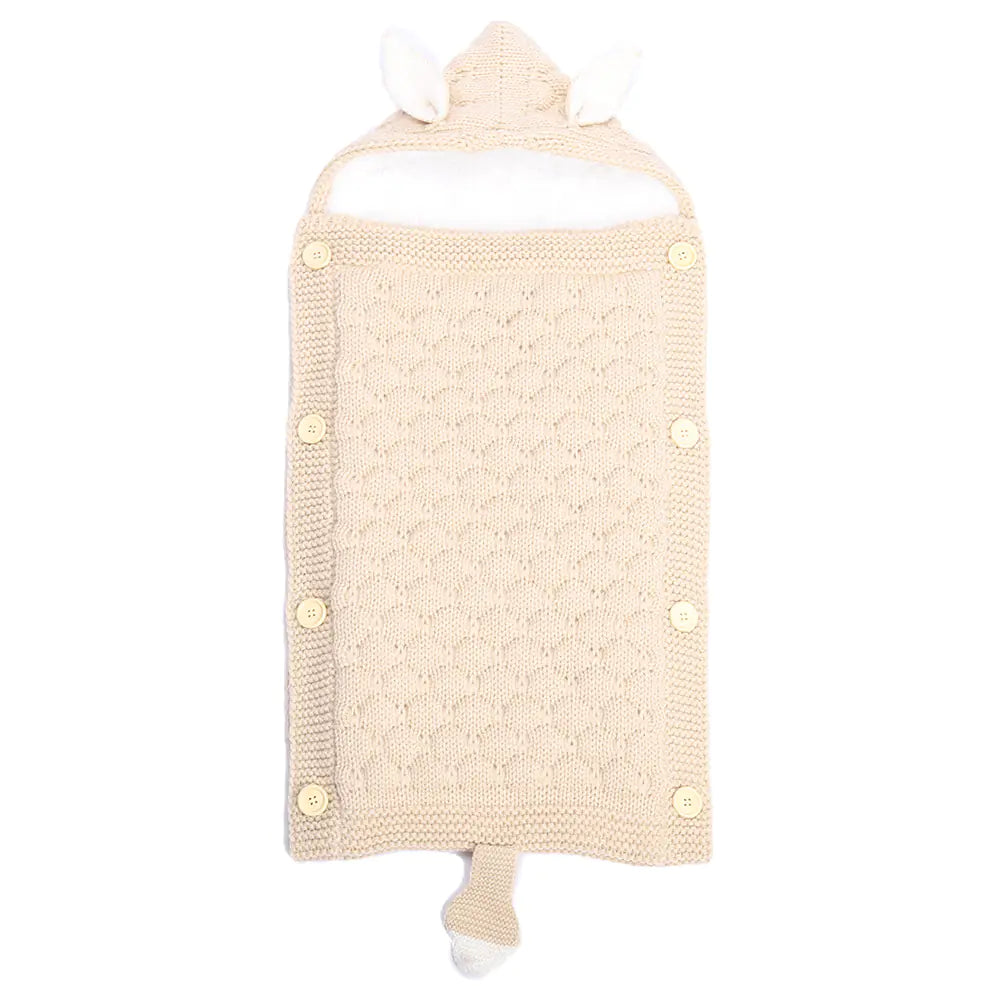 Spring Autumn Baby Knitted Rabbit Ear Sleep Sack